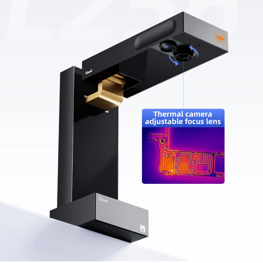 Pcb Short Circuit Thermal Diagnostics - กล้องถ่ายภาพความร้อนแบบพับได้ QianLi L256 สำหรับเมนบอร์ดโทรศัพท์มือถือ PCB ตรวจสอบวงจรไฟฟ้าลัดวงจร