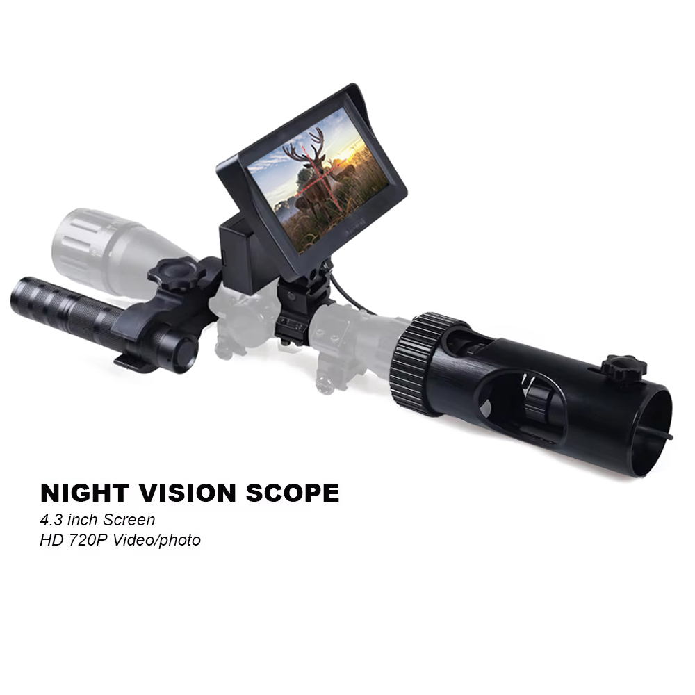 Hunting Thermal Imaging Scope - ยุทธวิธี Night Vision Riflescope Optics การล่าสัตว์