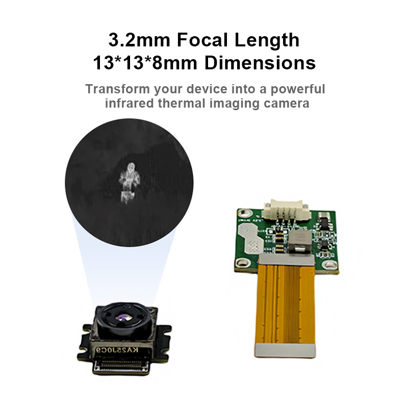 Thermal Imaging Camera 256X192 - กล้องถ่ายภาพความร้อนอินฟราเรด Tiny1-C 256x192 พร้อมเลนส์ 3.2 มม.
