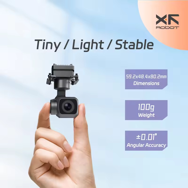 Thermal Imager Drone Gimbal - โดรน WOJO 4K พร้อมกล้องถ่ายภาพความร้อนขนาดเล็ก - ควอดคอปเตอร์