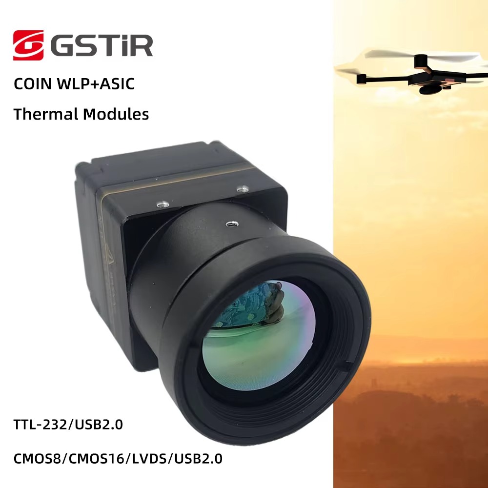 Thermal Module 640X512 Core - โมดูลกล้องถ่ายภาพความร้อนแบบอินฟราเรดไม่ระบายความร้อน 640x512 สำหรับโดรน พร้อมเอาต์พุตวิดีโอแบบอนาล็อก/ดิจิทัล 40mk สำหรับการใช้งานบน