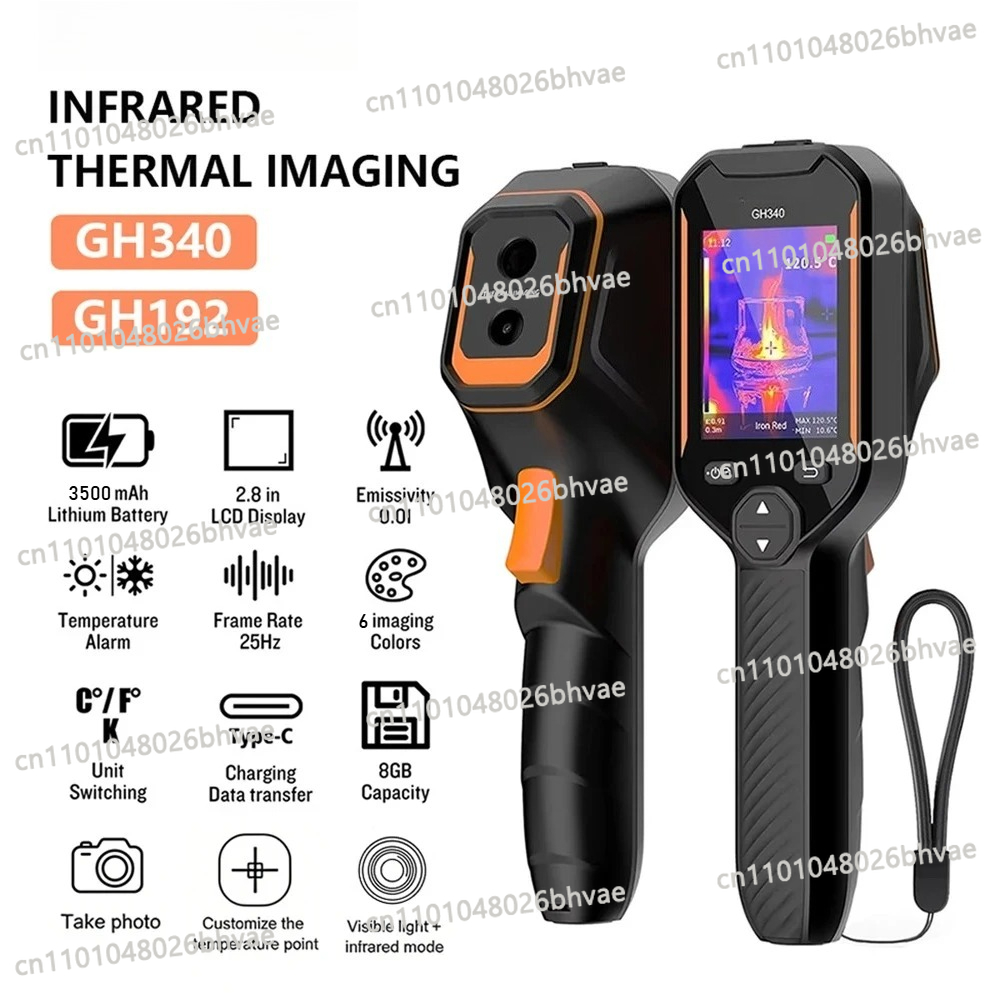 Thermal Imaging Camera 256X192 - กล้องถ่ายภาพความร้อน 256x192 พร้อมกล้องถ่ายภาพ 2MP กล้องถ่ายภาพความร้อนซุปเปอร์ IR