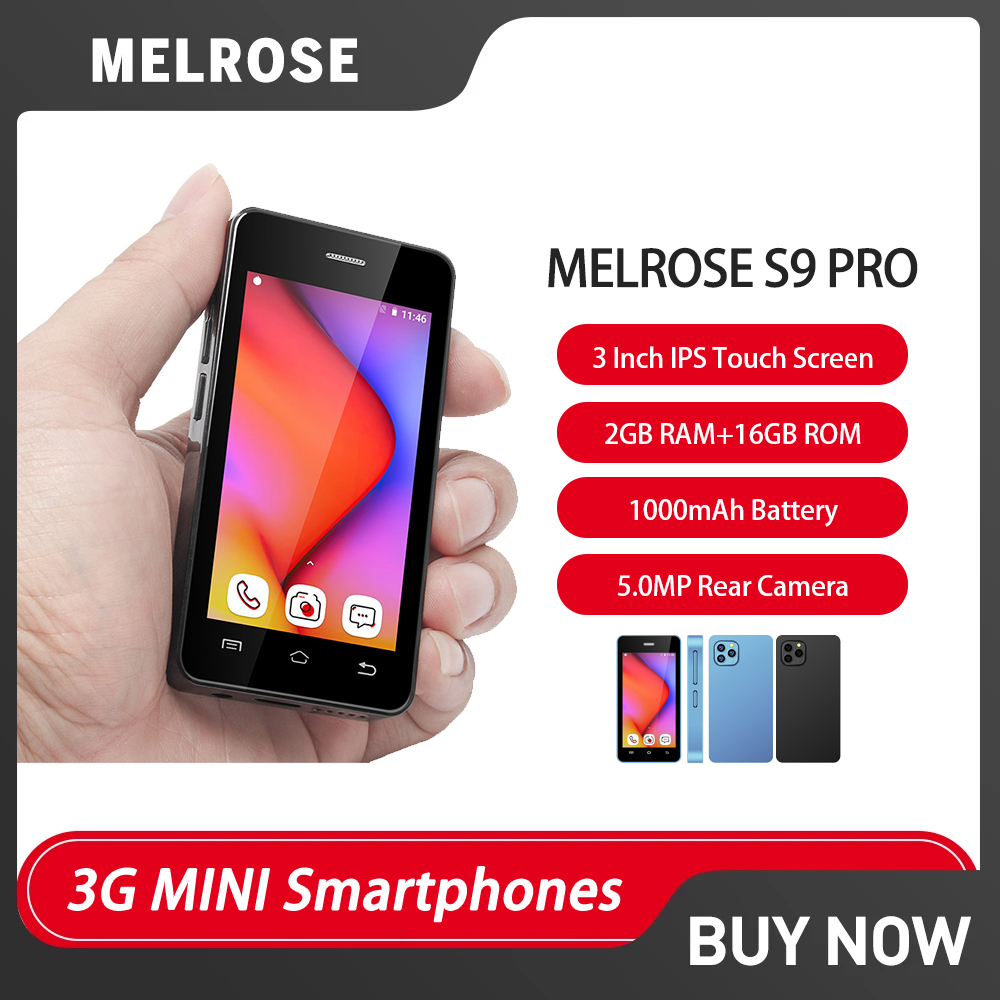 Seek Compact Pro Android - Melrose S9 Pro Super Miniโทรศัพท์3นิ้วUltra Slim