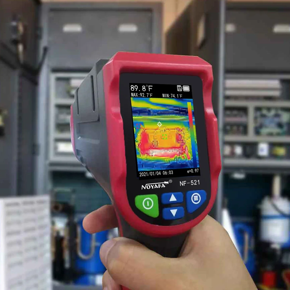 กล้องถ่ายภาพความร้อนอุตสาหกรรม - Nf 521 Thermal Imaging Camera บทวิจารณ์และราคา