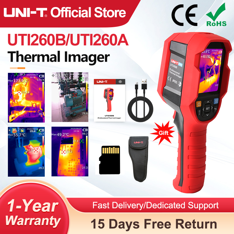กล้องถ่ายภาพความร้อน UNI-T UTI - Thermal Imaging Camera 256X192 บทวิจารณ์และราคา