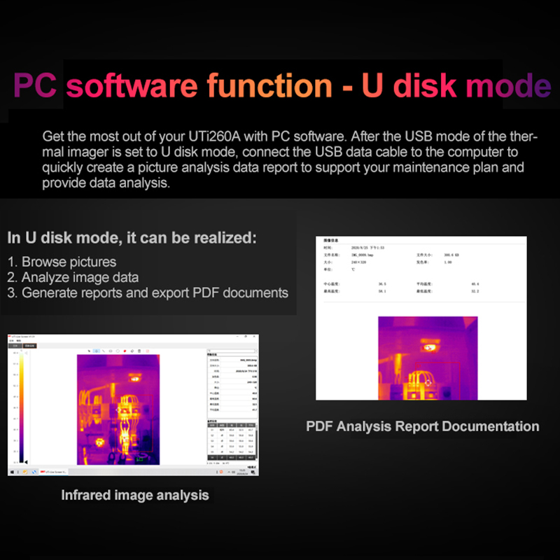 กล้องถ่ายภาพความร้อน UNI-T UTI - Thermal Imaging Camera 256X192 บทวิจารณ์และราคา