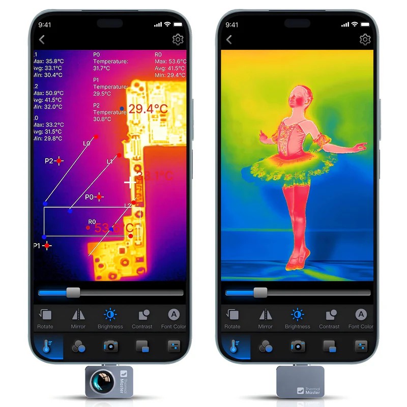อินฟิเรย์ พี 2 โปรกล้องถ่ายภาพ - Infiray P2 Pro Macro Lens บทวิจารณ์และราคา
