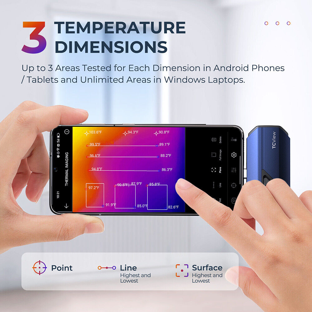 TOPDON TC001 กล้องถ่ายภาพความร - Topdon Tc001 Thermal Camera บทวิจารณ์และราคา