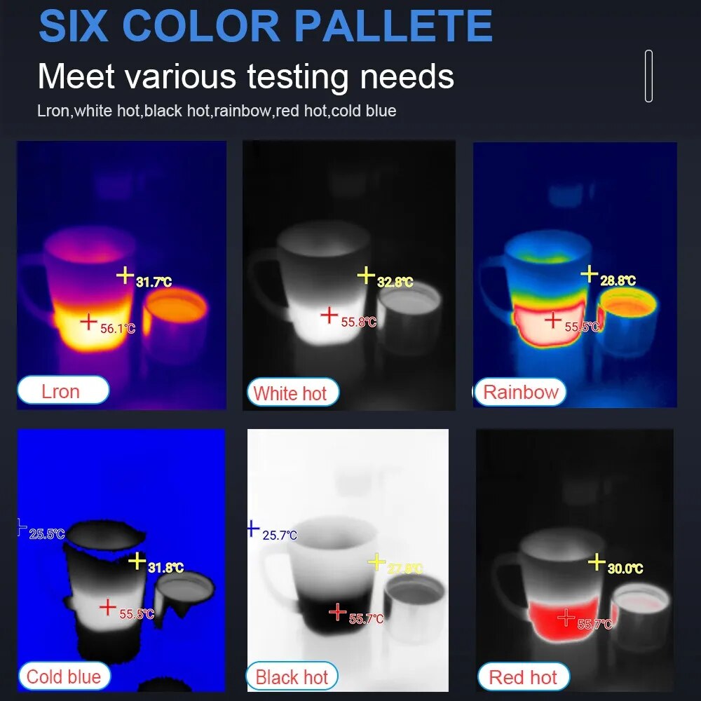 TOOLTOP T7 256*192 Android Typ - Infiray P2 Pro Macro Lens บทวิจารณ์และราคา