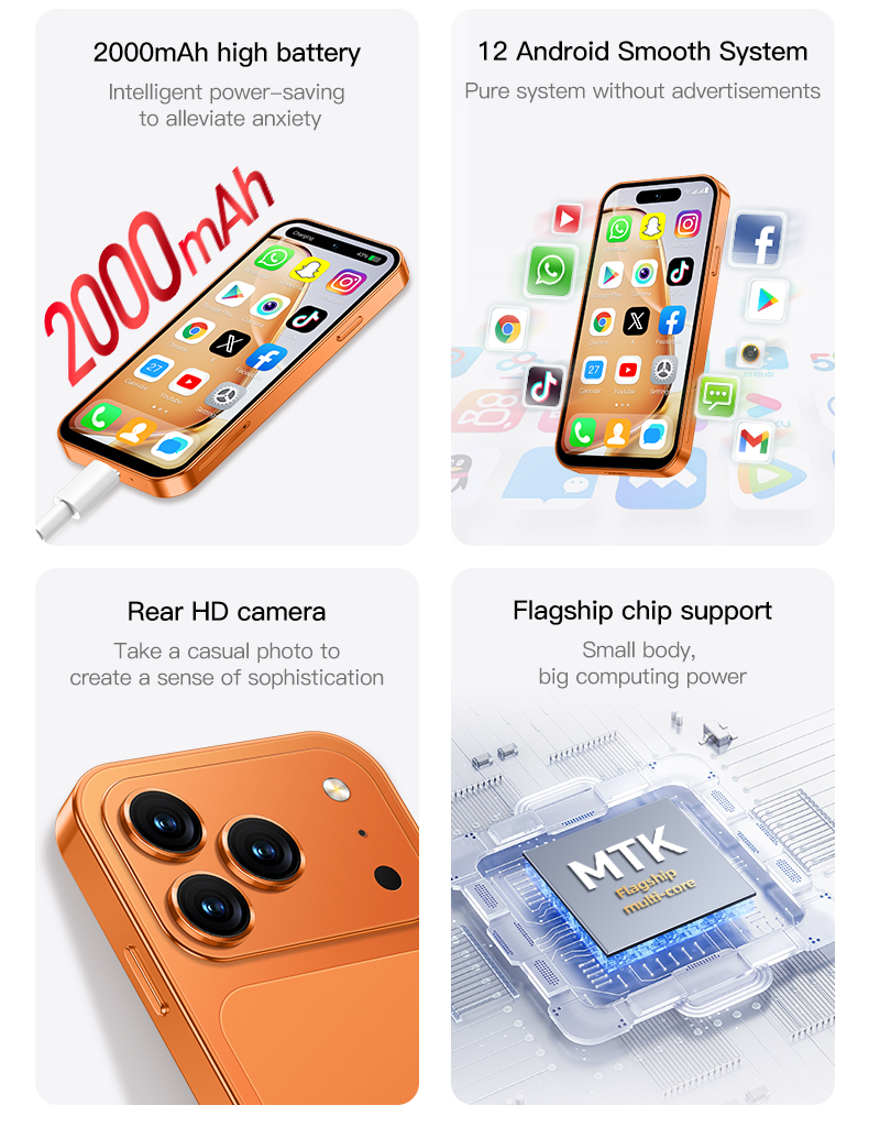 ONEMYTH A18 Pro Mini สมาร์ทโฟน - Seek Compact Pro Android บทวิจารณ์และราคา
