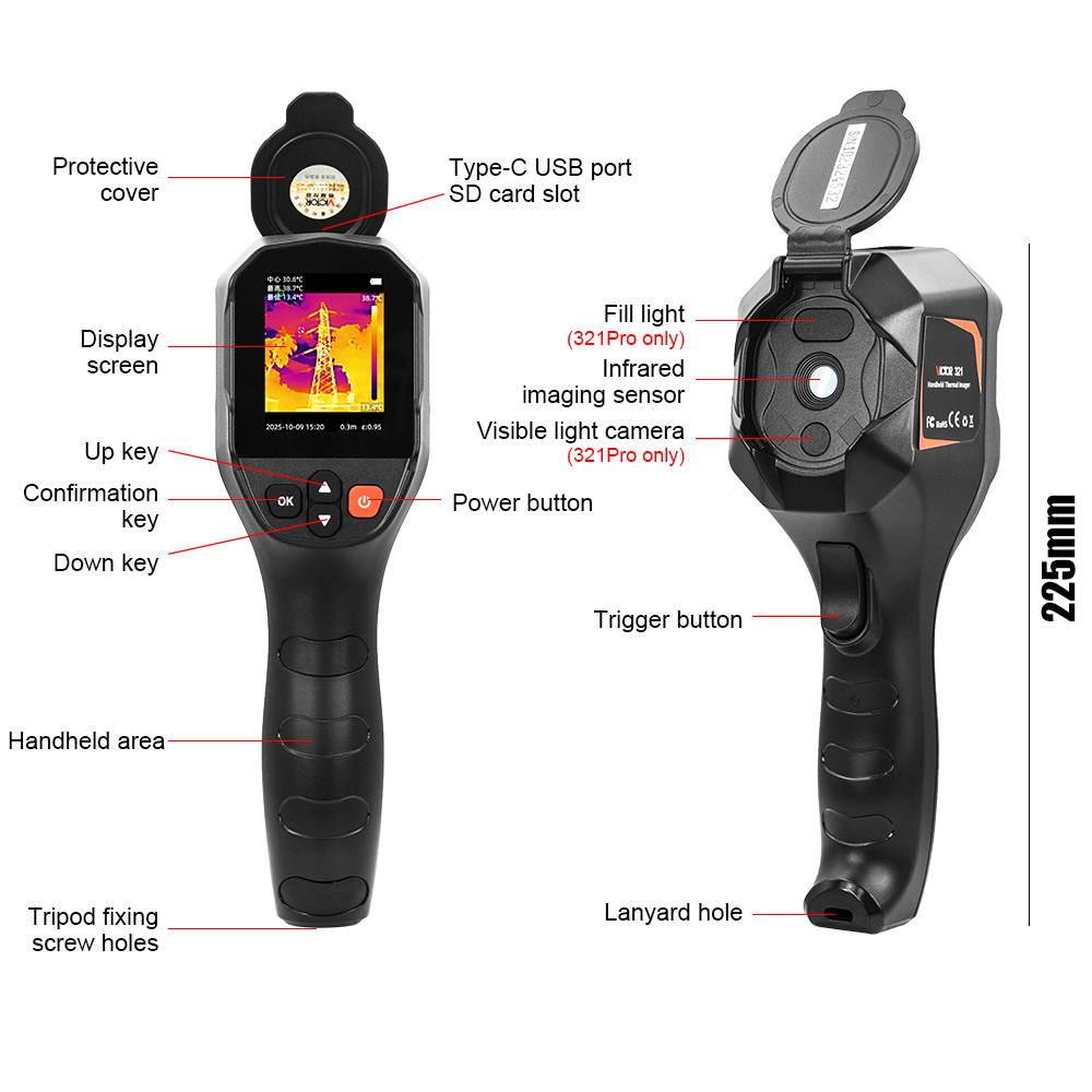 VICTOR 31 กล้องถ่ายภาพความร้อน - Nf 521 Thermal Imaging Camera บทวิจารณ์และราคา