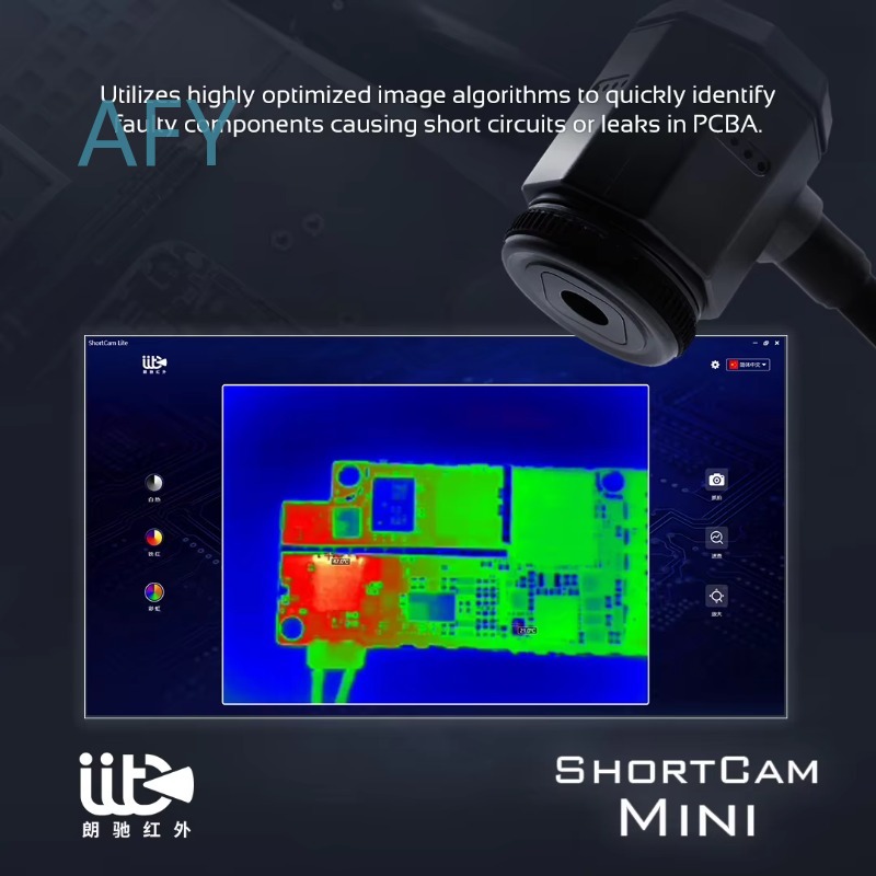 กล้องถ่ายภาพความร้อนอินฟราเรดข - Shortcam Thermal Imaging Pcb บทวิจารณ์และราคา