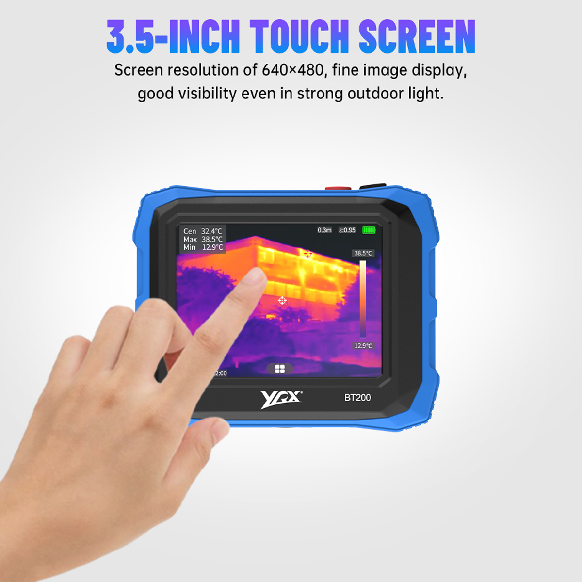 กล้องถ่ายภาพความร้อนแบบแผ่นเรี - Thermal Imaging Camera 256X192 บทวิจารณ์และราคา