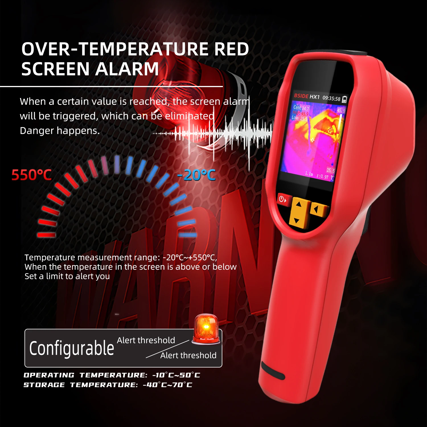 BSIDE HX1 240X240 เครื่องวัดอุ - Thermal Imager Pcb Repair บทวิจารณ์และราคา