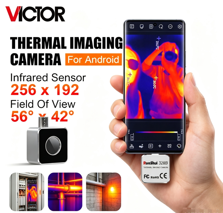 RuoShui 256*195 กล้องถ่ายภาพคว - Nf 521 Thermal Imaging Camera บทวิจารณ์และราคา