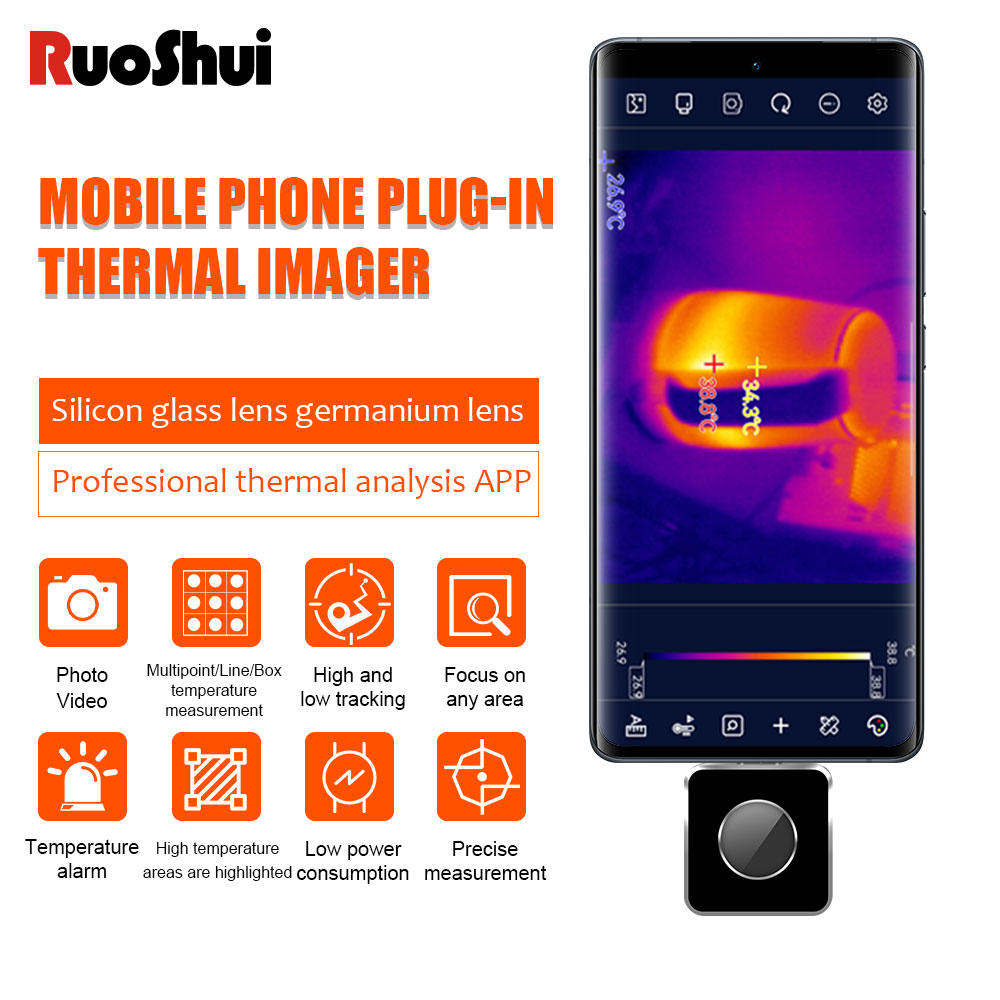 RuoShui 256*195 กล้องถ่ายภาพคว - Nf 521 Thermal Imaging Camera บทวิจารณ์และราคา