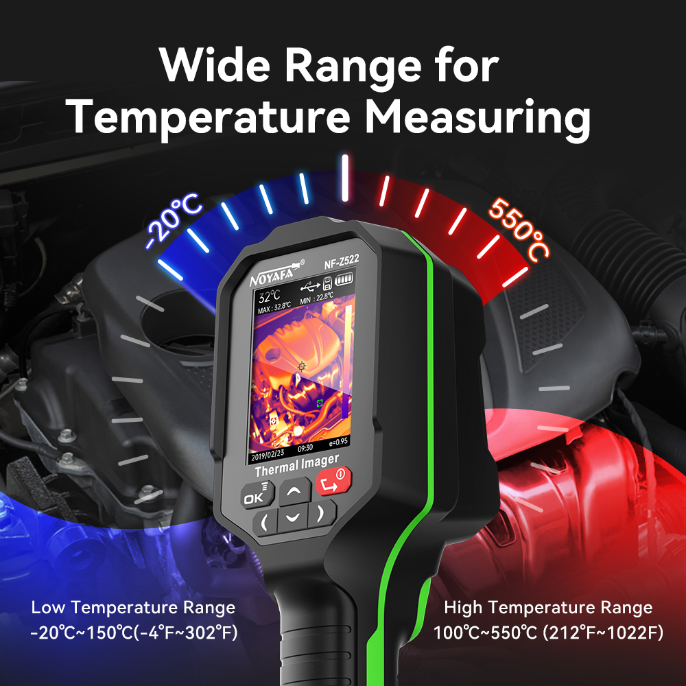 กล้องถ่ายภาพความร้อนอินฟราเรดอ - Nf 521 Thermal Imaging Camera บทวิจารณ์และราคา