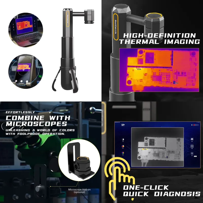 เครื่องมือวินิจฉัยความร้อนแบบพ - Shortcam Thermal Imaging Pcb บทวิจารณ์และราคา