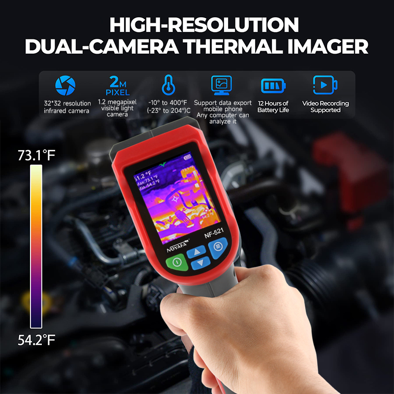 NOYAFA NF-521 กล้องถ่ายภาพความ - Nf 521 Thermal Imaging Camera บทวิจารณ์และราคา