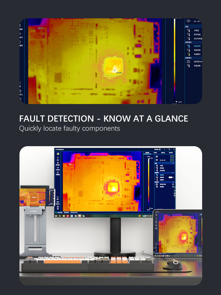 เครื่องวิเคราะห์ภาพความร้อน TB - Thermal Imager Pcb Repair บทวิจารณ์และราคา